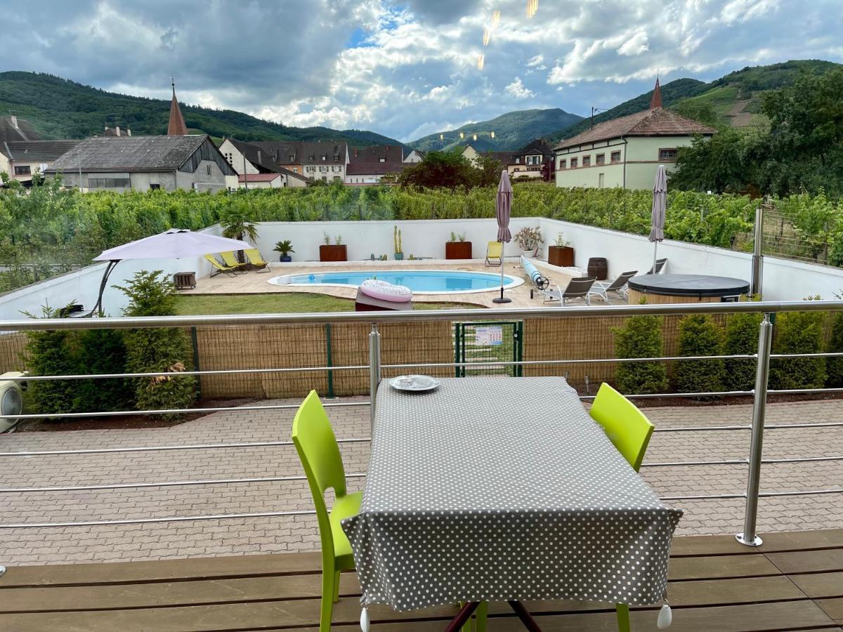 Alsacebnb - Gite 12 Personnes Dans Le Vignoble - Piscine Privee & Spa Ammerschwihr Luaran gambar