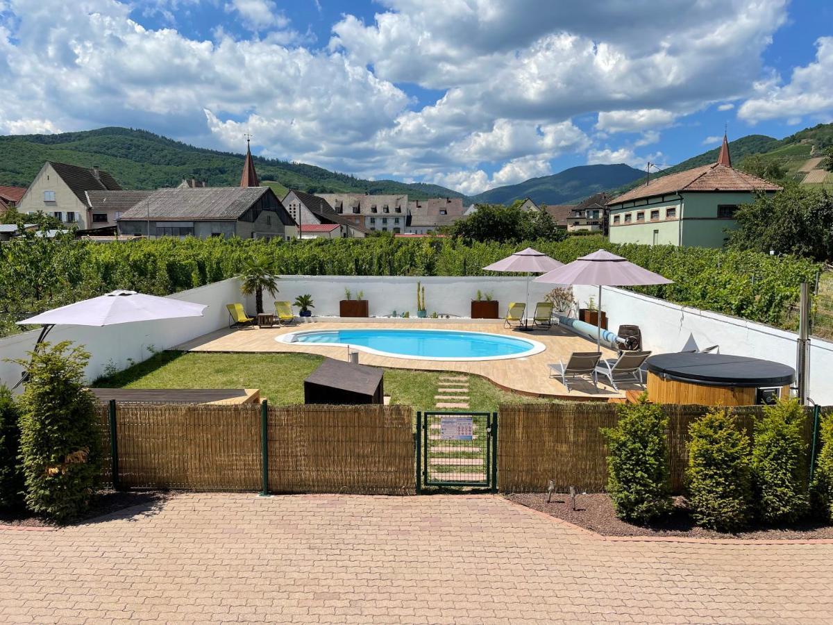Alsacebnb - Gite 12 Personnes Dans Le Vignoble - Piscine Privee & Spa Ammerschwihr Luaran gambar