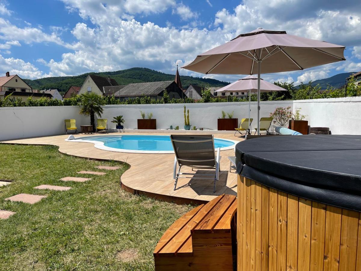 Alsacebnb - Gite 12 Personnes Dans Le Vignoble - Piscine Privee & Spa Ammerschwihr Luaran gambar